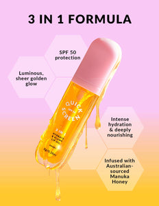 SPF50 3 in 1 Hydrate & Plump Honey Lip Oil