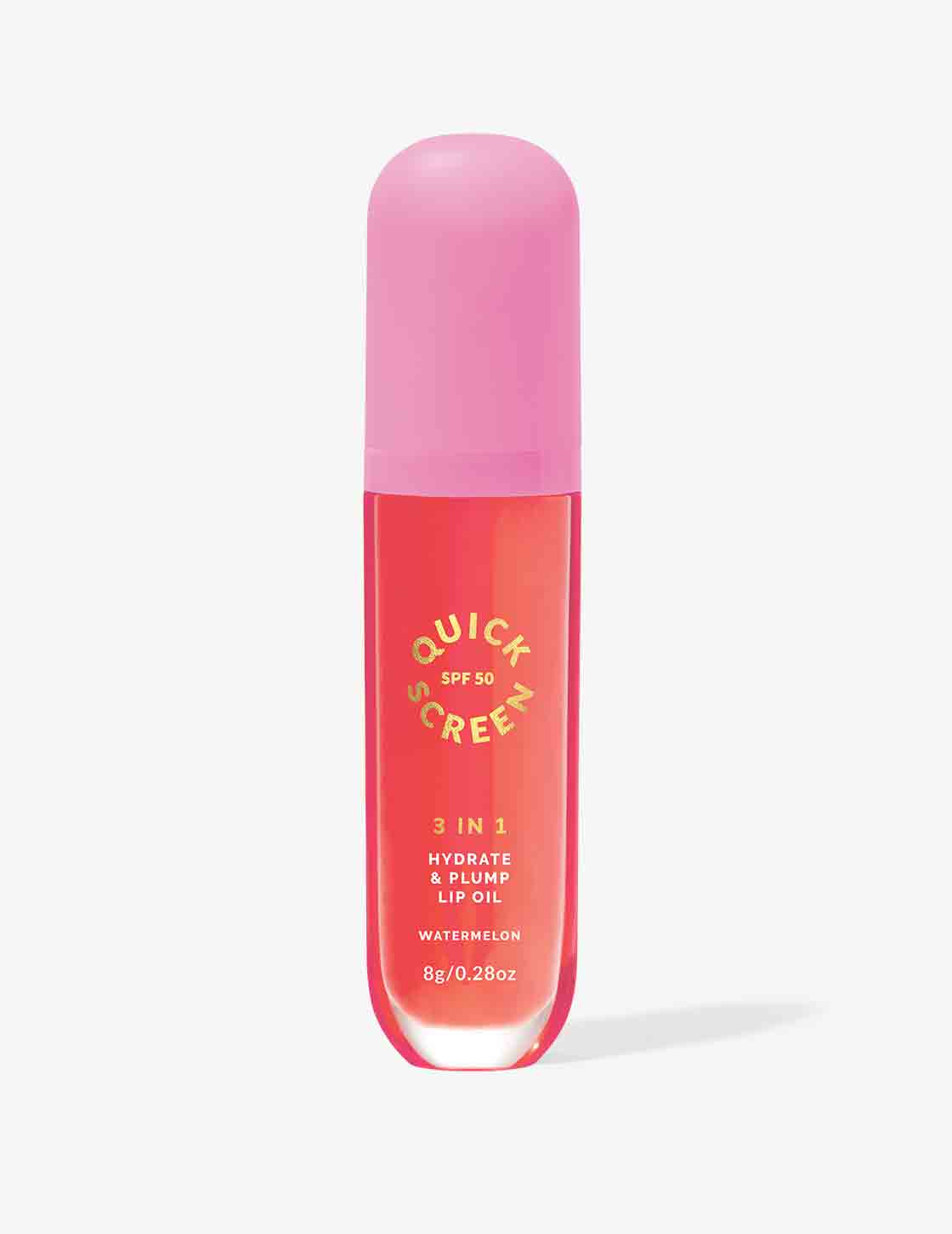 SPF50 3 in 1 Hydrate & Plump Watermelon Lip Oil