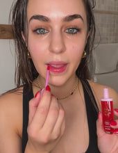 Load and play video in Gallery viewer, SPF50 3 in 1 Hydrate &amp; Plump Watermelon Lip Oil
