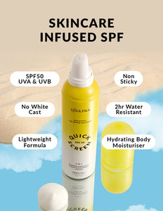 SPF50 Whipped Sunscreen & Body Moisturizer Mousse